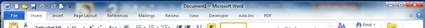 Transparency Bar