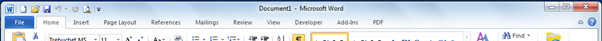 Non-Transparent Bar