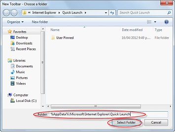 ql3folder Select Folder